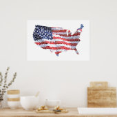 Star Spangled Poster (Küche)
