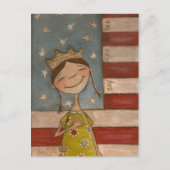 Star-Spangled Princess - Postcard Postkarte (Vorderseite)