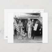 Star-Spangled Sales: 1918 Postkarte (Vorne/Hinten)