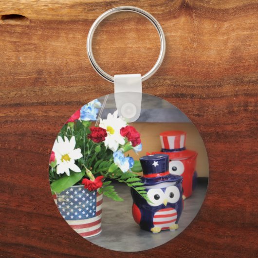 Star Spangled Schlüsselanhänger (Rückseite)