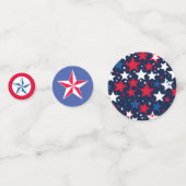 Star-Spangled-Spektakel: 4. Juli Tischkonfetti Konfetti (Vorderseiten)