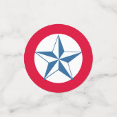 Star-Spangled-Spektakel: 4. Juli Tischkonfetti Konfetti (Klein Vorderseite)
