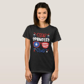 Star Spangled Stud 4. Juli Kinderoutfit-Party T-Shirt (Vorne ganz)