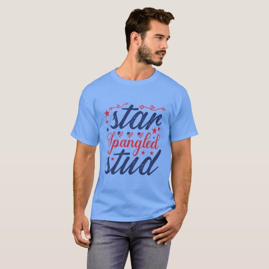 Star Spangled Stud T-Shirt (Vorne ganz)