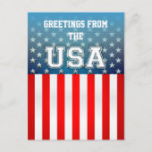 Star-Spangled Style Postkarte (Vorderseite)