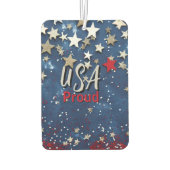 Star Spangled USA Proud Autolufterfrischer (Rückseite)