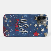 Star Spangled USA Proud Case-Mate iPhone Hülle (Rückseite (Horizontal))