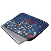 Star Spangled USA Proud Laptopschutzhülle (Vorne Knopf)