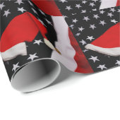 Star-Spangled Weihnachten Geschenkpapier (Rolleneckpunkt)