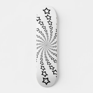 Star Spiral: Schwarze Sterne: Skateboard