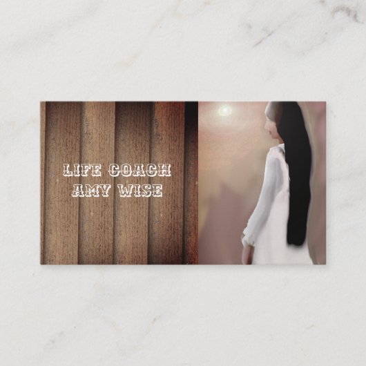 Star Spiritual Light Reiki Visitenkarte (Vorderseite)