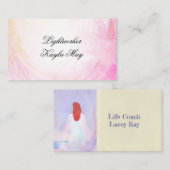 Star Spiritual Light Reiki Visitenkarte (Vorne/Hinten)