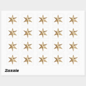 Star Square Stickers (Blatt)