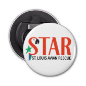 STAR St Louis Avian Rescue Coozie Flaschenöffner (Vorderseite)