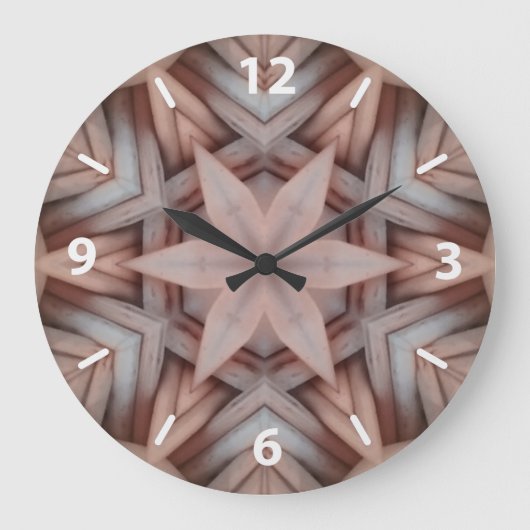 Star Starfish Dream Große Wanduhr (Vorderseite)