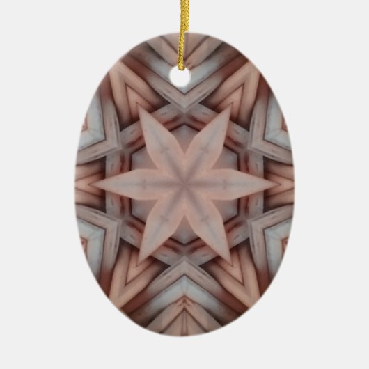 Star Starfish Dream Keramik Ornament (Vorne)