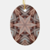 Star Starfish Dream Keramik Ornament (Hinten)