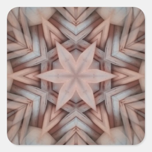 Star Starfish Dream Quadratischer Aufkleber (Vorderseite)