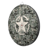 Star Stencil auf digitaler Seite Dartscheibe (Vorderseite rechts)