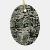 Star Stencil auf digitaler Seite Keramik Ornament (Hinten)