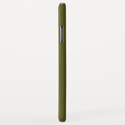 Star Stencil Classic auf Khaki Green Case-Mate iPhone Hülle (Hinten/Rechts)