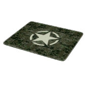 Star Stencil Digital Woodland Schneidebrett (Ecke)