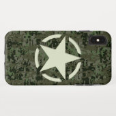 Star Stencil Digitales Wald Case-Mate iPhone Hülle (Rückseite (Horizontal))
