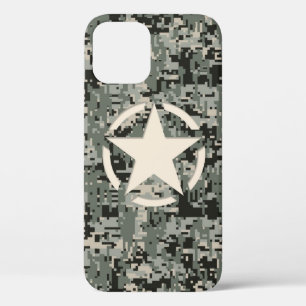Star Stencil Style Khaki Digital Tarnlage Case-Mate iPhone Hülle