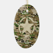 Star Stencil Vintag Camouflage Dekoration (Rechts)