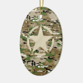 Star Stencil Vintag Camouflage Dekoration (Links)