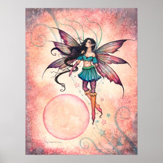 Star Stepper Fairy Fantasy Art Poster (Vorne)
