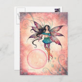 Star Stepper Fairy Fantasy Kunst - Weltkulturerbe Postkarte (Vorne/Hinten)