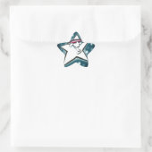 Star Stern-Aufkleber (Tasche)