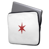 Star Stern pink Laptopschutzhülle (Vorderseite Links)
