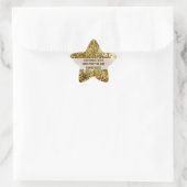 Star-Sticker für kundenspezifische Gold Sequins Stern-Aufkleber (Tasche)