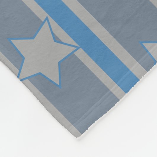 Star Strip Fleecedecke (Ecke)