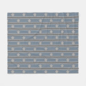 Star Strip Fleecedecke (Vorderseite (Horizontal))