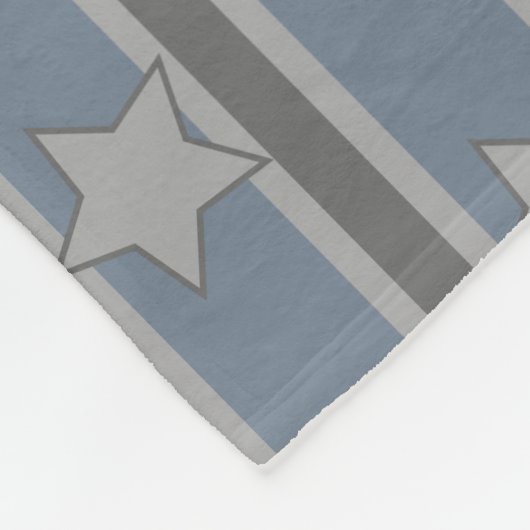 Star Strip Fleecedecke (Ecke)