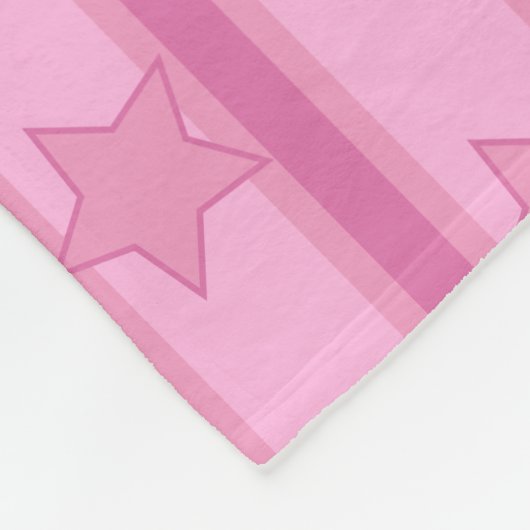 Star Strip Fleecedecke (Ecke)