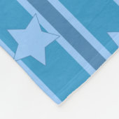 Star Strip Fleecedecke (Ecke)