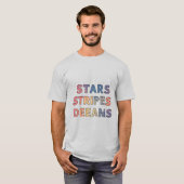 Star Stripes Dream T - Shirt (Vorne ganz)