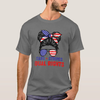Star Strips und gleichberechtigte amerikanische Fa T-Shirt