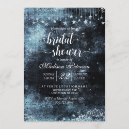 Star Struck Watercolor Bridal Dusche Einladung