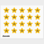 Star Student Gold Teacher Sticker for Classroom (Blatt)
