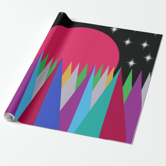 Star Sunset Geschenkpapier (Ungerollt)