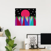 Star Sunset Poster (Heimbüro)