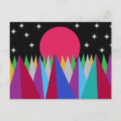 Star Sunset Postkarte (Vorderseite)