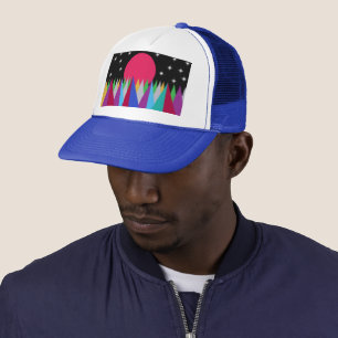 Star Sunset Trucker Hat Truckerkappe