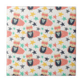 Star Super Hero Fliese (Vorderseite)