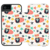 Star Super Hero Incipio iPhone Geldbeutel-Hülle (Folio Geöffnet)